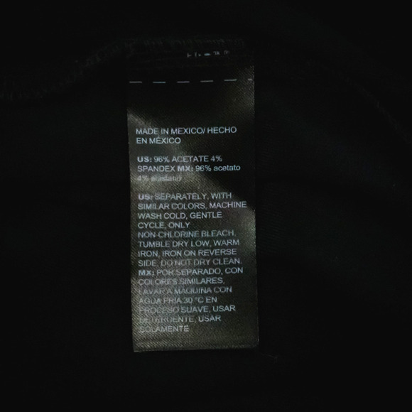 Chico's 2 Size Large L Black Travelers Layer Long Bracelet Sleeve Tunic Top NEW - Picture 5 of 6